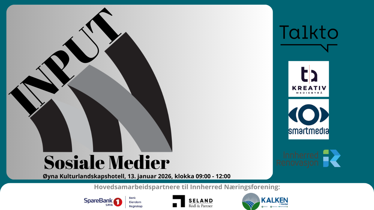 INput Sosiale Medier - Sett deg sjøl på kartet